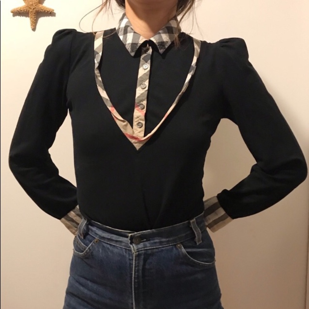 Burberry Puff shirt